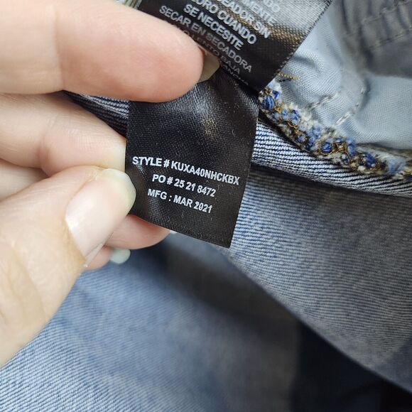 Kenneth Cole New York Sustainable Denim Stretch Regular Fit Jeans Size W44 X L30 - Picture 16 of 16